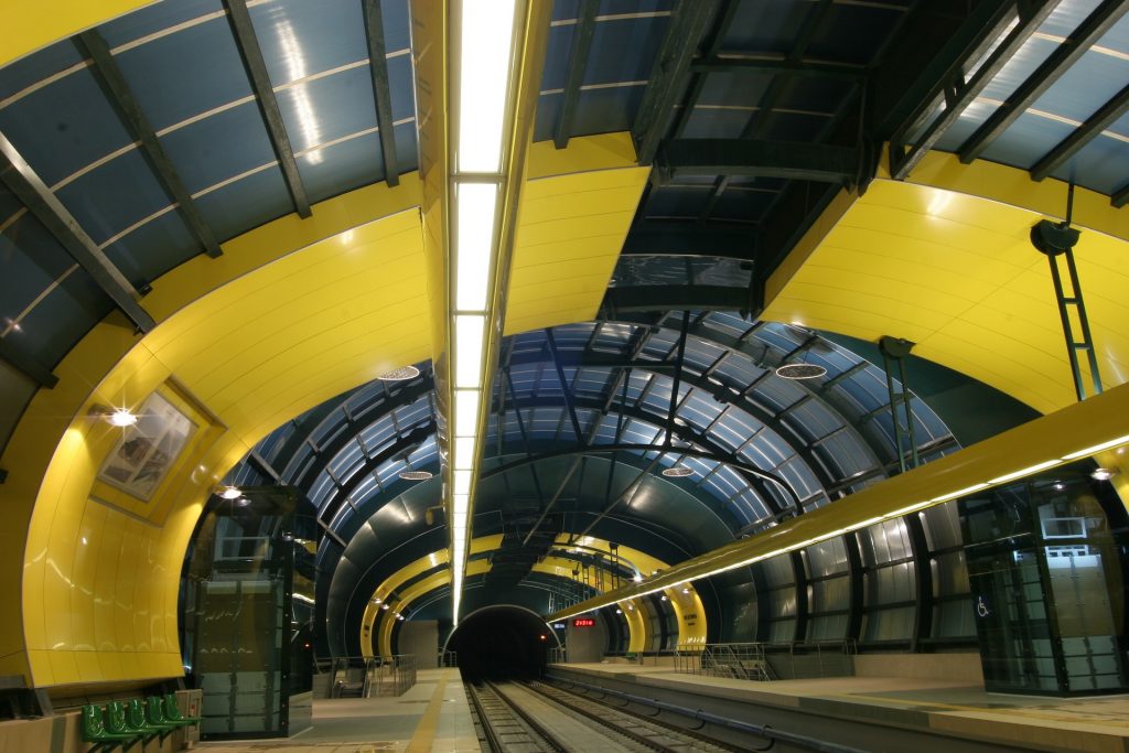 Sofia city metro station